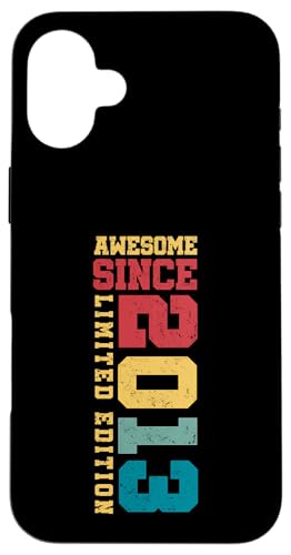 Fantastisch seit 2013, limitierte Auflage, Vintage, 12. Geburtstag Hülle für iPhone 16 Plus Fantastisch seit 2013, limitierte Auflage, Vintage, 12. Geburtstag Hülle für iPhone 16 Plus von Awesome Since Limited Edition Birthday Gifts by Mj