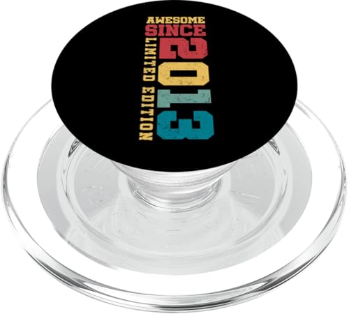 Fantastisch seit 2013, limitierte Auflage, Vintage, 12. Geburtstag PopSockets PopGrip für MagSafe Fantastisch seit 2013, limitierte Auflage, Vintage, 12. Geburtstag PopSockets PopGrip für MagSafe von Awesome Since Limited Edition Birthday Gifts by Mj