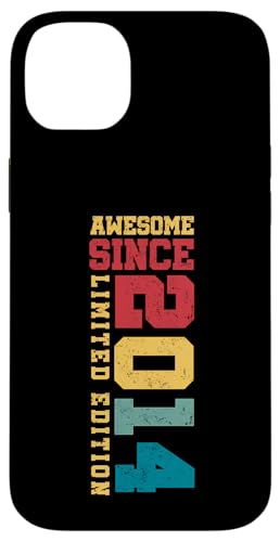 Fantastisch seit 2014, limitierte Auflage, Vintage-Look, 11. Geburtstag Hülle für iPhone 14 Plus von Awesome Since Limited Edition Birthday Gifts by Mj