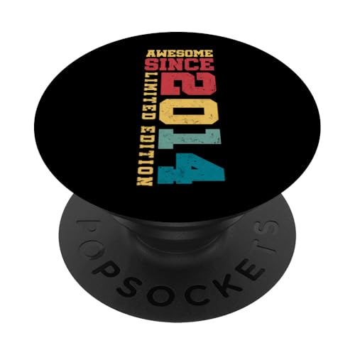 Fantastisch seit 2014, limitierte Auflage, Vintage-Look, 11. Geburtstag PopSockets Klebender PopGrip Fantastisch seit 2014, limitierte Auflage, Vintage-Look, 11. Geburtstag PopSockets Klebender PopGrip von Awesome Since Limited Edition Birthday Gifts by Mj