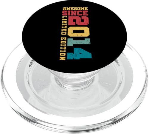 Fantastisch seit 2014, limitierte Auflage, Vintage-Look, 11. Geburtstag PopSockets PopGrip für MagSafe Fantastisch seit 2014, limitierte Auflage, Vintage-Look, 11. Geburtstag PopSockets PopGrip für MagSafe von Awesome Since Limited Edition Birthday Gifts by Mj