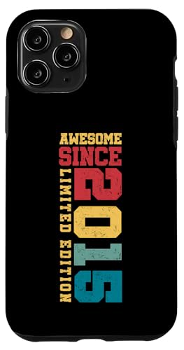 Fantastisch seit 2015, limitierte Auflage, Vintage-Look, 10. Geburtstag Hülle für iPhone 11 Pro von Awesome Since Limited Edition Birthday Gifts by Mj