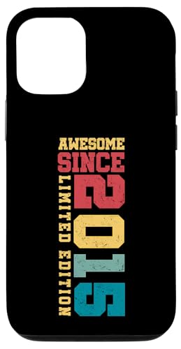 Fantastisch seit 2015, limitierte Auflage, Vintage-Look, 10. Geburtstag Hülle für iPhone 12/12 Pro Fantastisch seit 2015, limitierte Auflage, Vintage-Look, 10. Geburtstag Hülle für iPhone 12/12 Pro von Awesome Since Limited Edition Birthday Gifts by Mj