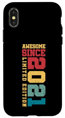Tolles Geschenk für 4 Jahre alte Geschenke zum 4. Geburtstag Hülle für iPhone X/XS Tolles Geschenk für 4 Jahre alte Geschenke zum 4. Geburtstag Hülle für iPhone X/XS von Awesome Since Limited Edition Birthday Gifts by Mj