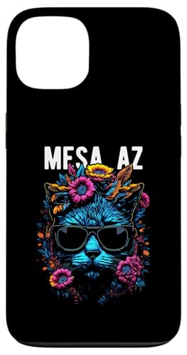 Mesa AZ USA Katze trägt Sonnenbrille und Blumen Design Hülle für iPhone 13 Mesa AZ USA Katze trägt Sonnenbrille und Blumen Design Hülle für iPhone 13 von Awesome Town of Mesa AZ USA Souvenirs Designs