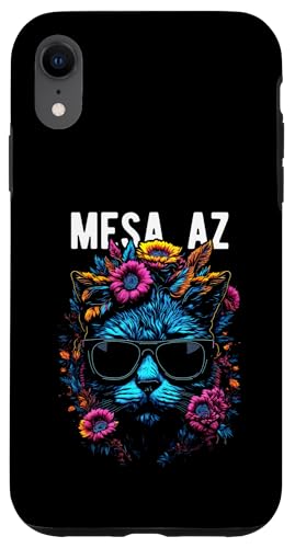 Mesa AZ USA Katze trägt Sonnenbrille und Blumen Design Hülle für iPhone XR Mesa AZ USA Katze trägt Sonnenbrille und Blumen Design Hülle für iPhone XR von Awesome Town of Mesa AZ USA Souvenirs Designs