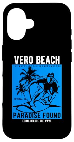 Vero Beach Florida Design-Souvenir im Retro-Stil Hülle für iPhone 16 Vero Beach Florida Design-Souvenir im Retro-Stil Hülle für iPhone 16 von Awesome Vero Beach Florida Souvenirs and Designs