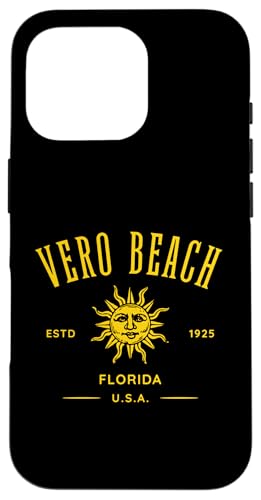 Vero Beach Florida Design-Souvenir im Vintage-Stil Hülle für iPhone 16 Pro Vero Beach Florida Design-Souvenir im Vintage-Stil Hülle für iPhone 16 Pro von Awesome Vero Beach Florida Souvenirs and Designs