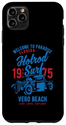 Vero Beach Florida Hotrod Surf-Design im Retro-Stil Hülle für iPhone 11 Pro Max Vero Beach Florida Hotrod Surf-Design im Retro-Stil Hülle für iPhone 11 Pro Max von Awesome Vero Beach Florida Souvenirs and Designs