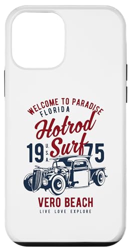 Vero Beach Florida Hotrod Surf-Design im Retro-Stil Hülle für iPhone 12 mini Vero Beach Florida Hotrod Surf-Design im Retro-Stil Hülle für iPhone 12 mini von Awesome Vero Beach Florida Souvenirs and Designs