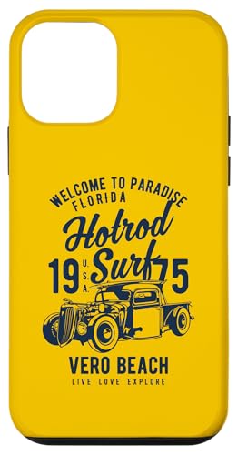 Vero Beach Florida Hotrod Surf-Design im Retro-Stil Hülle für iPhone 12 mini Vero Beach Florida Hotrod Surf-Design im Retro-Stil Hülle für iPhone 12 mini von Awesome Vero Beach Florida Souvenirs and Designs