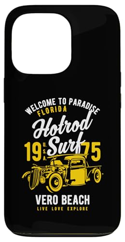 Vero Beach Florida Hotrod Surf-Design im Retro-Stil Hülle für iPhone 13 Pro Vero Beach Florida Hotrod Surf-Design im Retro-Stil Hülle für iPhone 13 Pro von Awesome Vero Beach Florida Souvenirs and Designs