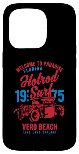 Vero Beach Florida Hotrod Surf-Design im Retro-Stil Hülle für iPhone 15 Pro Vero Beach Florida Hotrod Surf-Design im Retro-Stil Hülle für iPhone 15 Pro von Awesome Vero Beach Florida Souvenirs and Designs