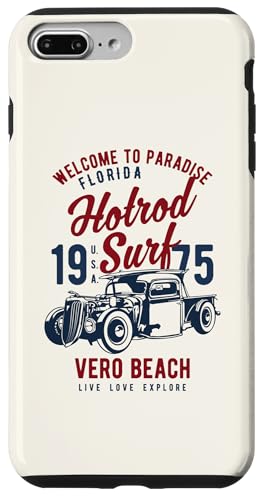 Vero Beach Florida Hotrod Surf-Design im Retro-Stil Hülle für iPhone 7 Plus/8 Plus Vero Beach Florida Hotrod Surf-Design im Retro-Stil Hülle für iPhone 7 Plus/8 Plus von Awesome Vero Beach Florida Souvenirs and Designs