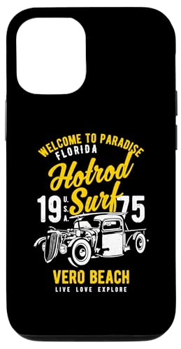 Vero Beach Florida Retro-Hotrod Surf-Design im Used-Look Hülle für iPhone 12/12 Pro Vero Beach Florida Retro-Hotrod Surf-Design im Used-Look Hülle für iPhone 12/12 Pro von Awesome Vero Beach Florida Souvenirs and Designs