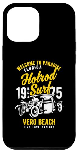Vero Beach Florida Retro-Hotrod Surf-Design im Used-Look Hülle für iPhone 12 Pro Max Vero Beach Florida Retro-Hotrod Surf-Design im Used-Look Hülle für iPhone 12 Pro Max von Awesome Vero Beach Florida Souvenirs and Designs