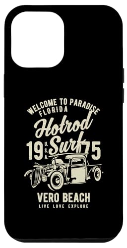 Vero Beach Florida Retro-Hotrod Surf-Design im Used-Look Hülle für iPhone 12 Pro Max Vero Beach Florida Retro-Hotrod Surf-Design im Used-Look Hülle für iPhone 12 Pro Max von Awesome Vero Beach Florida Souvenirs and Designs