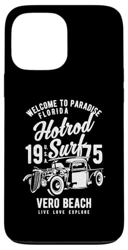 Vero Beach Florida Retro-Hotrod Surf-Design im Used-Look Hülle für iPhone 13 Pro Max Vero Beach Florida Retro-Hotrod Surf-Design im Used-Look Hülle für iPhone 13 Pro Max von Awesome Vero Beach Florida Souvenirs and Designs