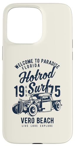 Vero Beach Florida Retro-Hotrod Surf-Design im Used-Look Hülle für iPhone 15 Pro Max Vero Beach Florida Retro-Hotrod Surf-Design im Used-Look Hülle für iPhone 15 Pro Max von Awesome Vero Beach Florida Souvenirs and Designs