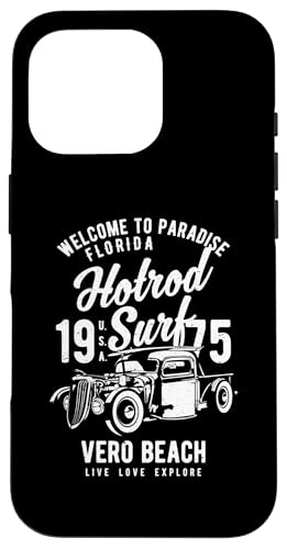 Vero Beach Florida Retro-Hotrod Surf-Design im Used-Look Hülle für iPhone 16 Pro Vero Beach Florida Retro-Hotrod Surf-Design im Used-Look Hülle für iPhone 16 Pro von Awesome Vero Beach Florida Souvenirs and Designs