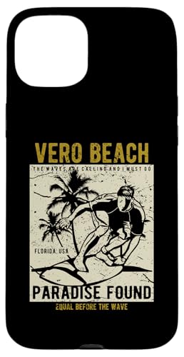 Vero Beach Florida Retro-Souvenir im Used-Look Hülle für iPhone 15 Plus Vero Beach Florida Retro-Souvenir im Used-Look Hülle für iPhone 15 Plus von Awesome Vero Beach Florida Souvenirs and Designs