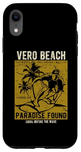 Vero Beach Florida Retro-Souvenir im Used-Look Hülle für iPhone XR Vero Beach Florida Retro-Souvenir im Used-Look Hülle für iPhone XR von Awesome Vero Beach Florida Souvenirs and Designs