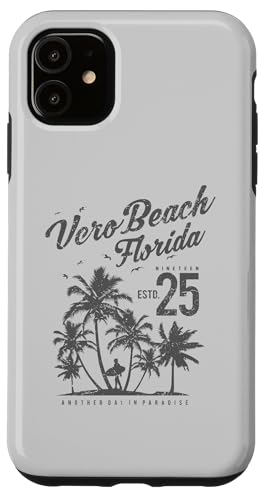 Vero Beach Florida Souvenir im Vintage-Stil, Retro-Design, Used-Design Hülle für iPhone 11 Vero Beach Florida Souvenir im Vintage-Stil, Retro-Design, Used-Design Hülle für iPhone 11 von Awesome Vero Beach Florida Souvenirs and Designs