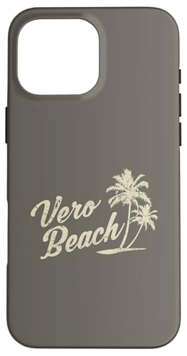 Vero Beach Florida Souvenir im Vintage-Stil, Retro-Design, Used-Design Hülle für iPhone 16 Pro Max Vero Beach Florida Souvenir im Vintage-Stil, Retro-Design, Used-Design Hülle für iPhone 16 Pro Max von Awesome Vero Beach Florida Souvenirs and Designs