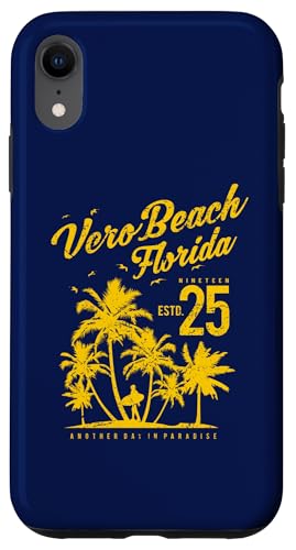 Vero Beach Florida Souvenir im Vintage-Stil, Retro-Design, Used-Design Hülle für iPhone XR Vero Beach Florida Souvenir im Vintage-Stil, Retro-Design, Used-Design Hülle für iPhone XR von Awesome Vero Beach Florida Souvenirs and Designs