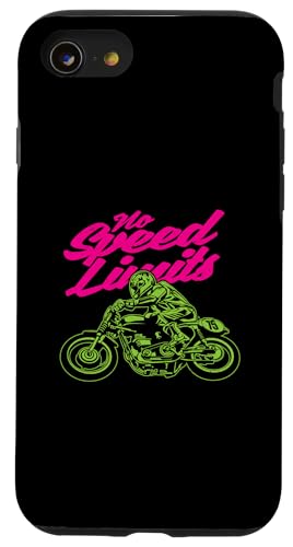 Retro-Motorrad-Renn-Design im Vintage-Stil Hülle für iPhone SE (2020) / 7 / 8 von Awesome Vintage Motorcycle Designs and Souvenirs