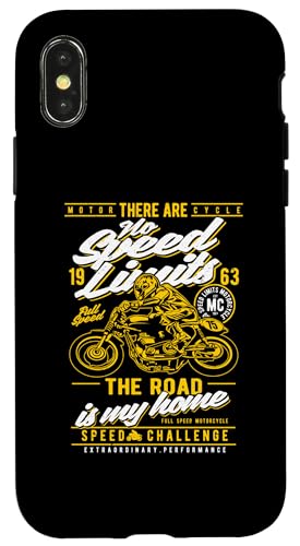 Retro-Motorrad-Renn-Design im Vintage-Stil Hülle für iPhone X/XS Retro-Motorrad-Renn-Design im Vintage-Stil Hülle für iPhone X/XS von Awesome Vintage Motorcycle Designs and Souvenirs