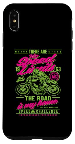 Retro-Motorrad-Renn-Design im Vintage-Stil Hülle für iPhone XS Max von Awesome Vintage Motorcycle Designs and Souvenirs