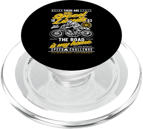 Retro-Motorrad-Renn-Design im Vintage-Stil PopSockets PopGrip für MagSafe von Awesome Vintage Motorcycle Designs and Souvenirs