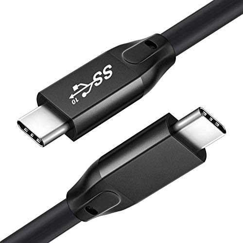 Awnuwuy 4.5m USB C auf USB C 3.2x2 Kabel,4K@60Hz Video,10Gbps Daten,100W 20V/5A Aufladung, Typ C Kabel für MacBook Pro,iMac,iPad Air,Tablet,USB-C Monitor/Laptop/Kamera, WaCom,Oculus Quest Link,VR,Hub von Awnuwuy