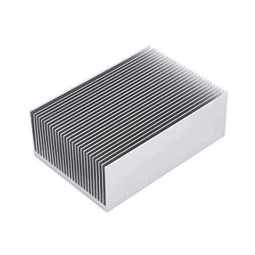 Awxlumv Großer Kühlkörper, Aluminium, 120 mm x 69 mm x 36 mm, Hochleistungs-Kühlkörper, Diffusionskühlmodul, Kühler, 27 Lamellen, Heizkörper für LED-Verstärker, PCB, IC-Modul, PC, Computer, LED Awxlumv Großer Kühlkörper, Aluminium, 120 mm x 69 mm x 36 mm, Hochleistungs-Kühlkörper, Diffusionskühlmodul, Kühler, 27 Lamellen, Heizkörper für LED-Verstärker, PCB, IC-Modul, PC, Computer, LED von Awxlumv