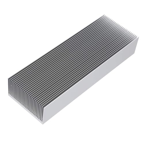 Awxlumv Extra große Kühlkörper, Aluminium, 400 x 69 x 36 mm, Hochleistungs-Kühlkörper, Diffusionskühlmodul, Kühler, 27 Lamellen, Heizkörper für LED-Licht, Verstärker, Transistor, Halbleiter, Awxlumv Extra große Kühlkörper, Aluminium, 400 x 69 x 36 mm, Hochleistungs-Kühlkörper, Diffusionskühlmodul, Kühler, 27 Lamellen, Heizkörper für LED-Licht, Verstärker, Transistor, Halbleiter, von Awxlumv