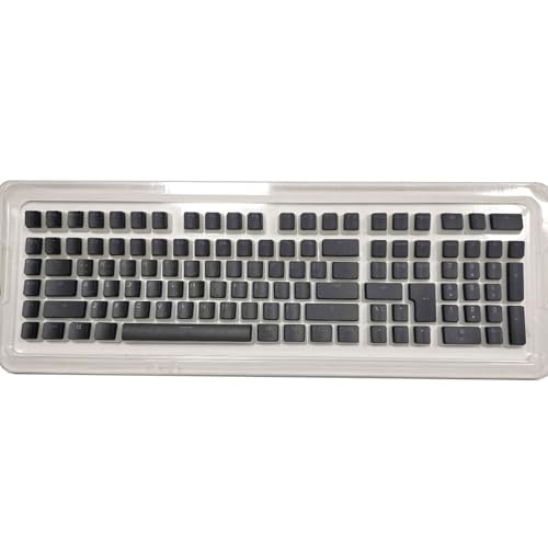 1 Set koreanische/russische Doubleshots PBT-Tastenkappe, 117 Tasten, Puddings, 2-lagige Tastenkappen, OEM-Profil für mechanische Tastatur, Doubleshots-Tastenkappe von Awydky