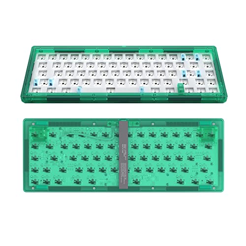 Awydky CIY Gas67 Hotswap Dichtungsstruktur-Tastatur-Set, DIY, 65 % individualisierbar, Typ-C, mechanisch, austauschbar, MX-Schalter, 5-polig/3-polig, Ciy Gas67 Tastatur-Kit von Awydky