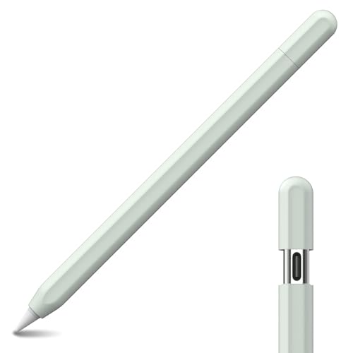 Awydky Stylische Silikonhülle für Pencil 3 (USB C), Stiftschoner, innovative Silikonhülle, verbessertes Schreiberlebnis, Anti-Verlust-Touch-Pen-Abdeckung von Awydky