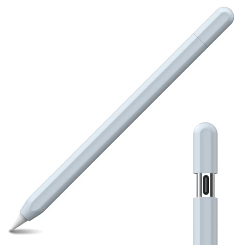 Awydky Stylische Silikonhülle für Pencil 3 (USB C), Stiftschoner, innovative Silikonhülle, verbessertes Schreiberlebnis, Anti-Verlust-Touch-Pen-Abdeckung von Awydky