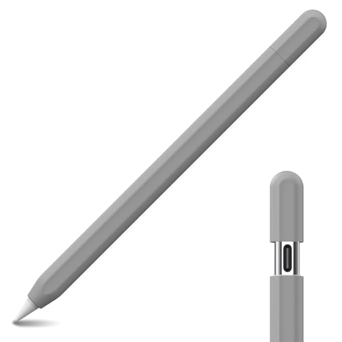 Awydky Stylische Silikonhülle für Pencil 3 (USB C), Stiftschoner, innovative Silikonhülle, verbessertes Schreiberlebnis, Anti-Verlust-Touch-Pen-Abdeckung von Awydky