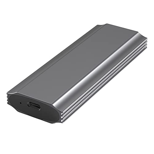 Awydky Tragbar für M.2 tragbare SSD-Festplatte für Gehäuse, einfache Übertragung großer Videodateien, Aluminiumlegierung, mehrere Thermo-Festplatten für Festplattengehäuse von Awydky