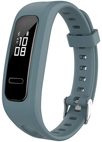 Axcellent Kompatibel mit Huawei Band 4e / Honor 4 Running Edition Smartwatch-Bändern, wasserdichter, langlebiger Silikon-Sportgurt Ersatz Kompatibel mit Huawei Band 4e / Honor 4 Running von Axcellent