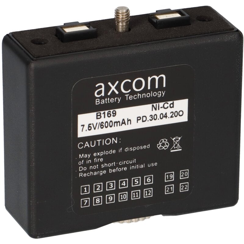 7,5V 0,6Ah Akku AEG Teleport K/Bosch HFG89/HFG169/459 FuG11b 7,5V 0,6Ah Akku AEG Teleport K/Bosch HFG89/HFG169/459 FuG11b von Axcom