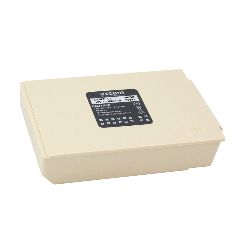 NiCd Akku für Physio Control Lifepak 5 / Lifepak 10 - 12V 1,3Ah NiCd Akku für Physio Control Lifepak 5 / Lifepak 10 - 12V 1,3Ah von Axcom
