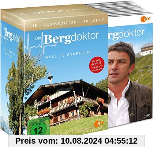 10 Jahre Der Bergdoktor - Jubiläumsedition [30 DVDs im Schuber] von Axel de Roche