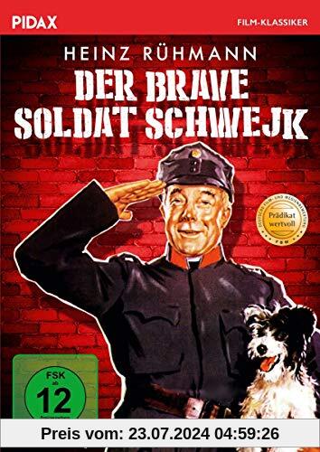 Der brave Soldat Schwejk / Berühmte mit dem PRÄDIKAT WERTVOLL ausgezeichnete Romanverfilmung mit Starbesetzung (Pidax Film-Klassiker) von Axel von Ambesser
