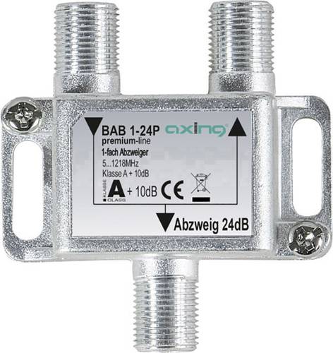 Axing BAB 1-24P Kabel-TV Abzweiger 1-fach 5 - 1218MHz Axing BAB 1-24P Kabel-TV Abzweiger 1-fach 5 - 1218MHz von Axing