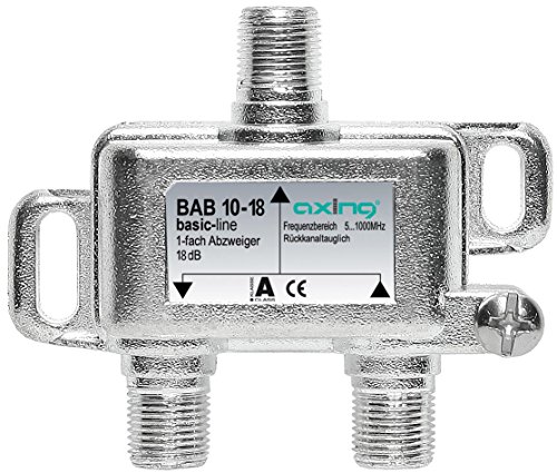 Axing BAB 10-18 1-Fach BK- Abzweiger (1006 MHz, 18 dB) von Axing