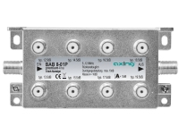 Axing BAB 8-01P, Kabelsplitter, 5 - 1218 MHz, Grau, A, F, 115 mm von Axing